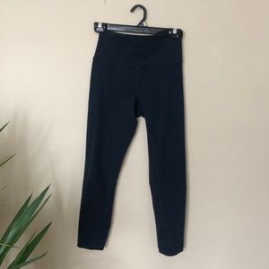 SOLDWunder under navy lululemon leggings